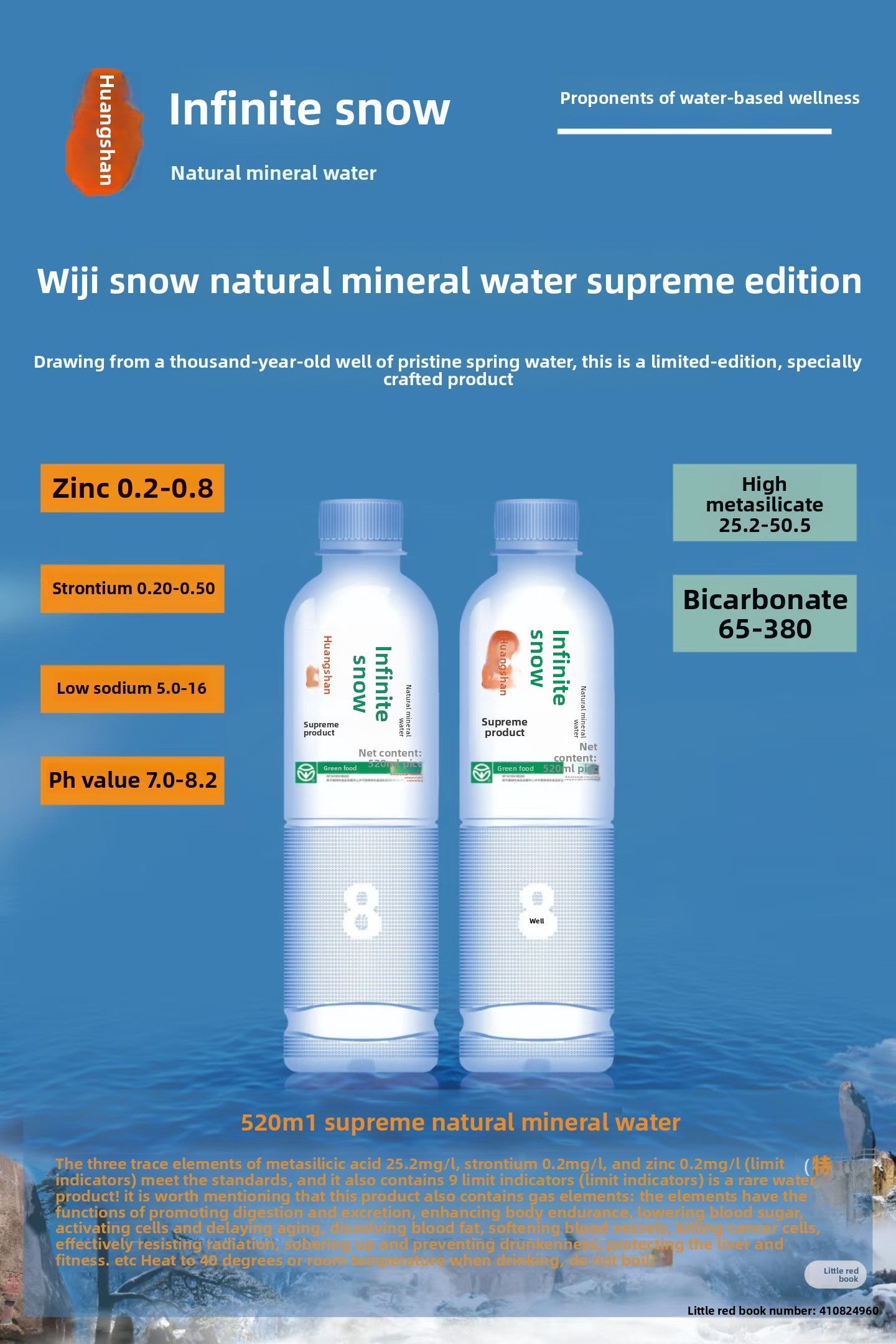 Supreme Edition Natural Mineral Water