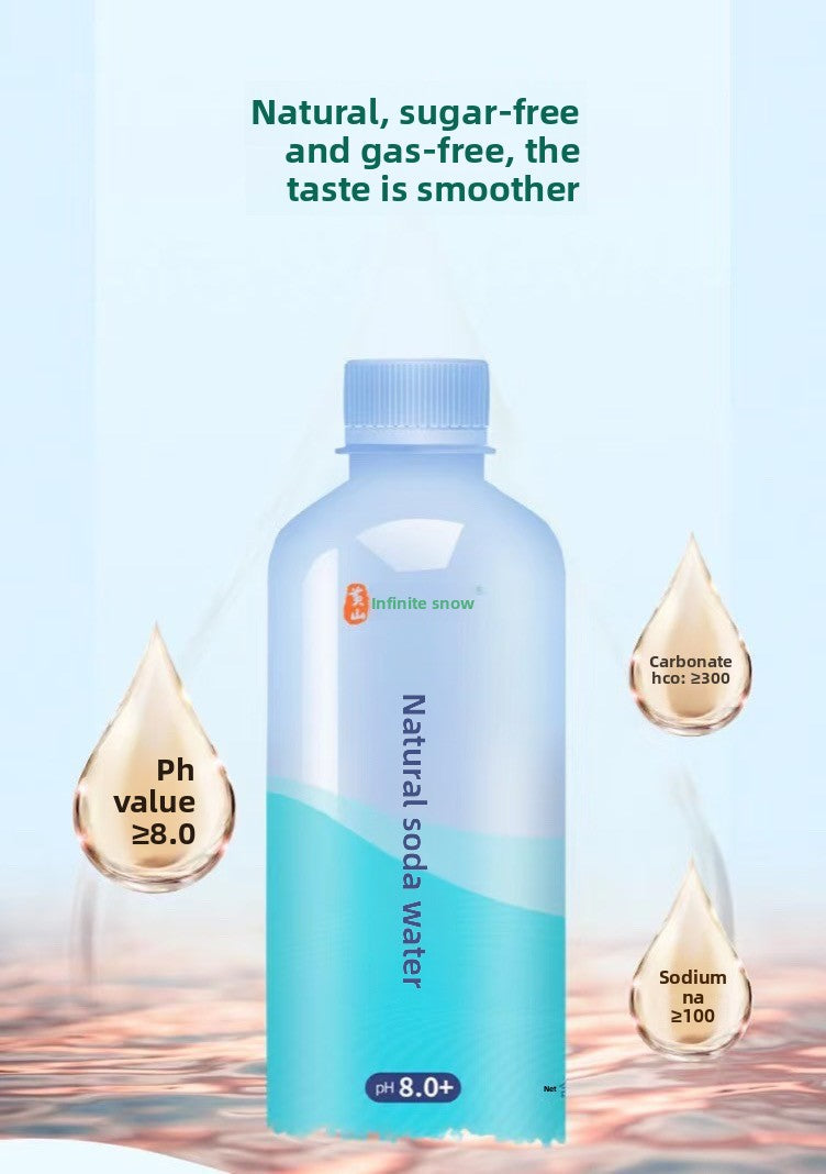 Natural soda water